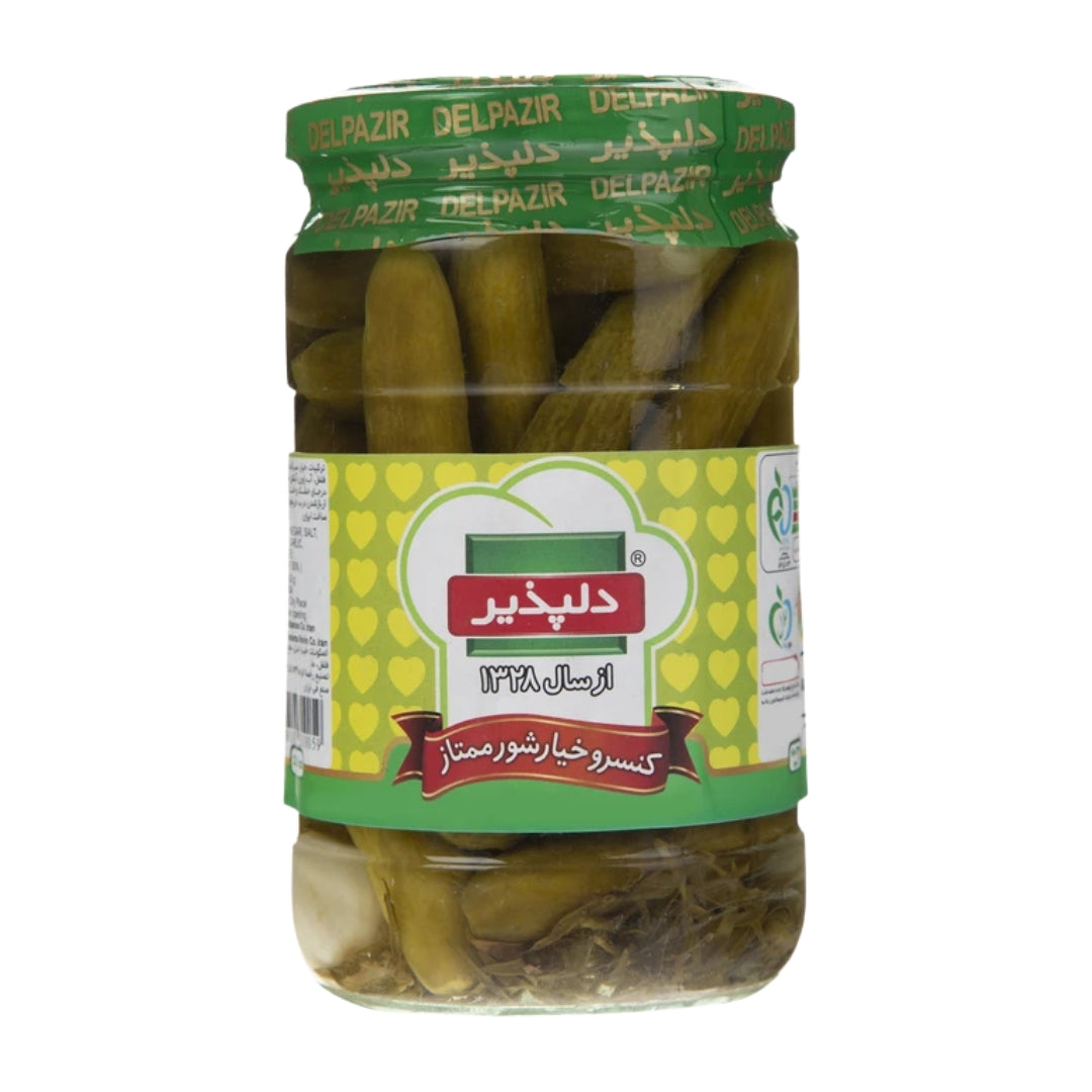 Delpazir | Pickled Cucumber Premium (650 gr)